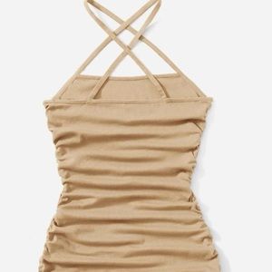 Cross Halter Dress